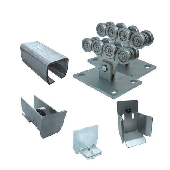 Sada pre posuvnú bránu do 4m, Zn, 70x60mm