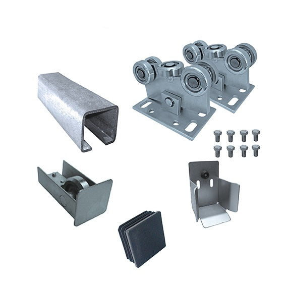 Sada pre posuvnú bránu do 5,5m, Zn, 78x78mm