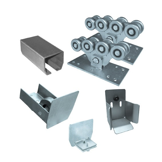 Sada pre posuvnú bránu do 6,5m, Fe, 94x85mm