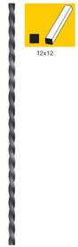 Tyč torzirovaná h1000, D12x12mm, b12x12