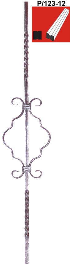 Tyč ozdobná P/123-12, h900mm