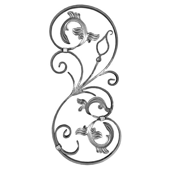 Ornament ľavý 740x320, 16x8mm