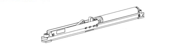 Tlmenie posuvných dverí s doťahom solo vetro