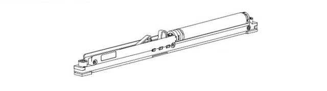 Tlmenie posuvných dverí s doťahom solo vetro