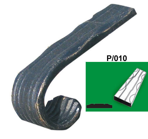 Madlo-voluta h50, L85mm, P/010-40x8