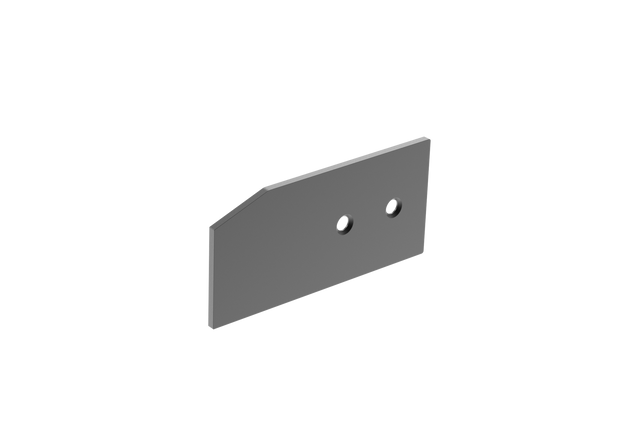 Hliníková krytka vodiacich profilov posuvnej brány 105x50 R7016