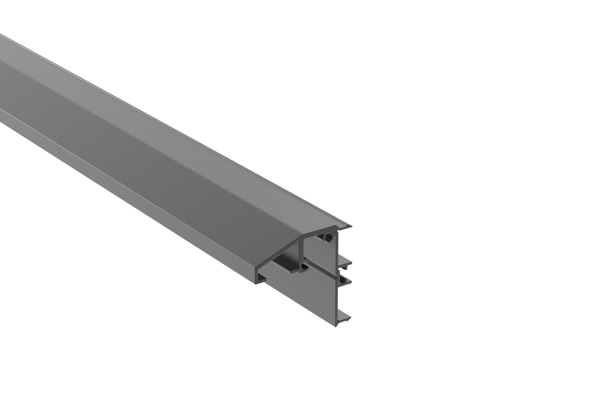 Vodiaci profil spodný pre posuvné brány 6000mm R7016