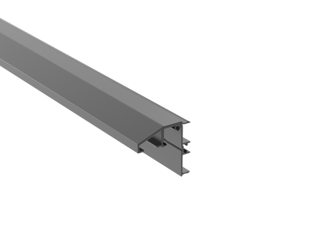 Vodiaci profil spodný pre posuvné brány 6000mm R7016