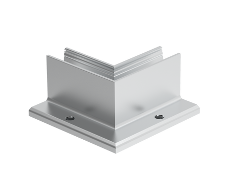 Celosklenené zábradlie-roh. profil-vrchné kotvenie