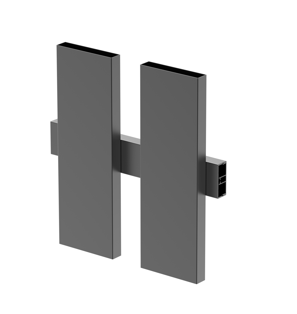 Hliníkový U-adaptér 45x20-6000mm N
