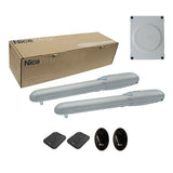 Nice pohon pre dvojkrídlovú bránu, sada s fotobunkami