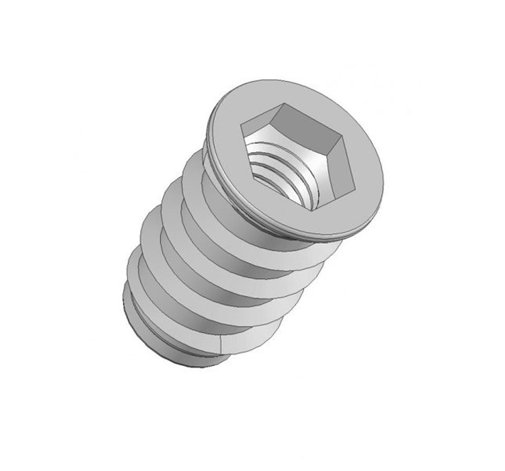 Matica závrtná, pozinkovaná, M8x15